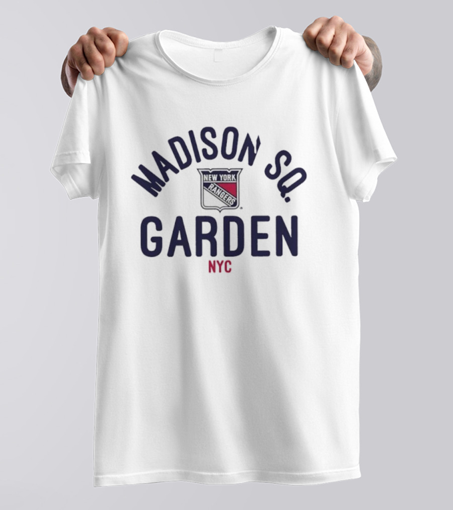 New York Rangers Madison Sq Garden NYC T-Shirt