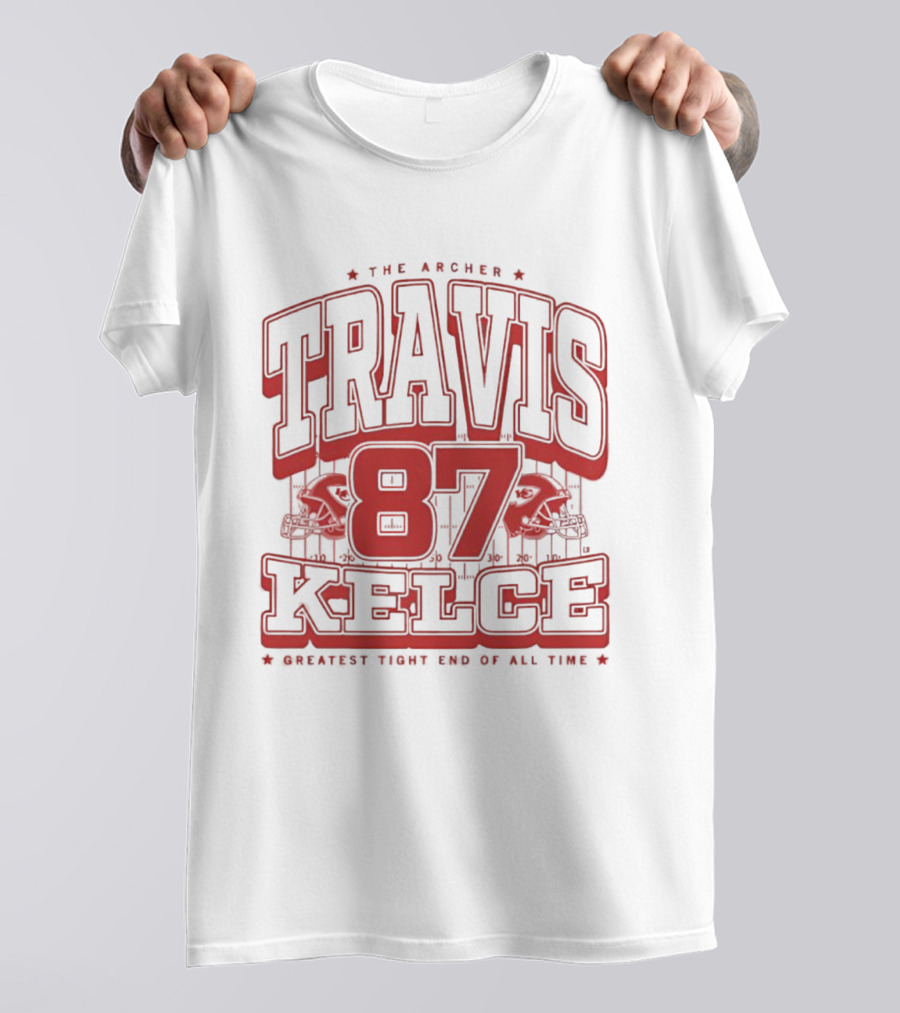 The Archer Travis Kelce 87 Greatest Tight End Of All Time T-Shirt