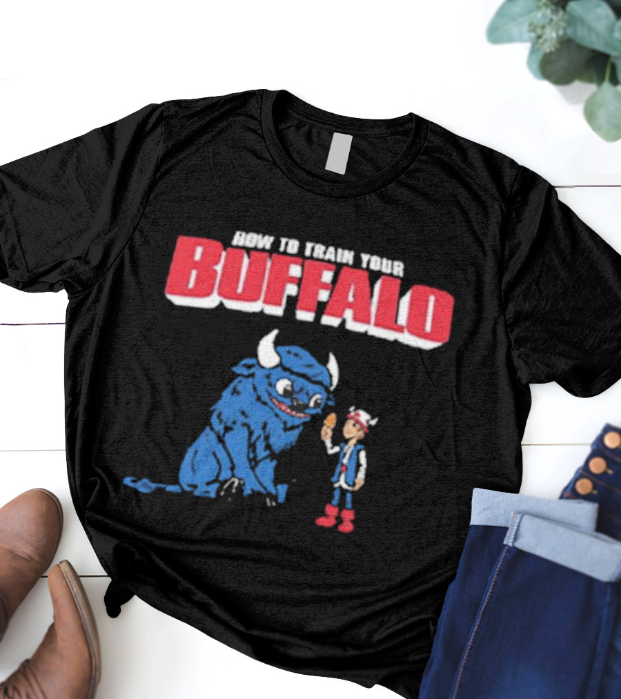 Buffalo Bills How To Train Your Buffalo T-Shirt