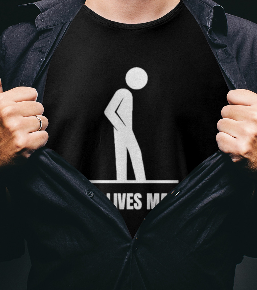 Incel Lives Matter Stick Figure Symbol T-Shirt