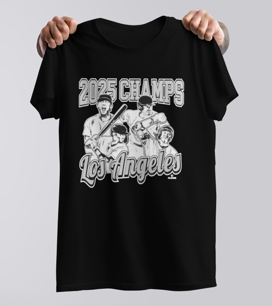 Los Angeles 2025 Champs Baseball Team Triumph T-Shirt