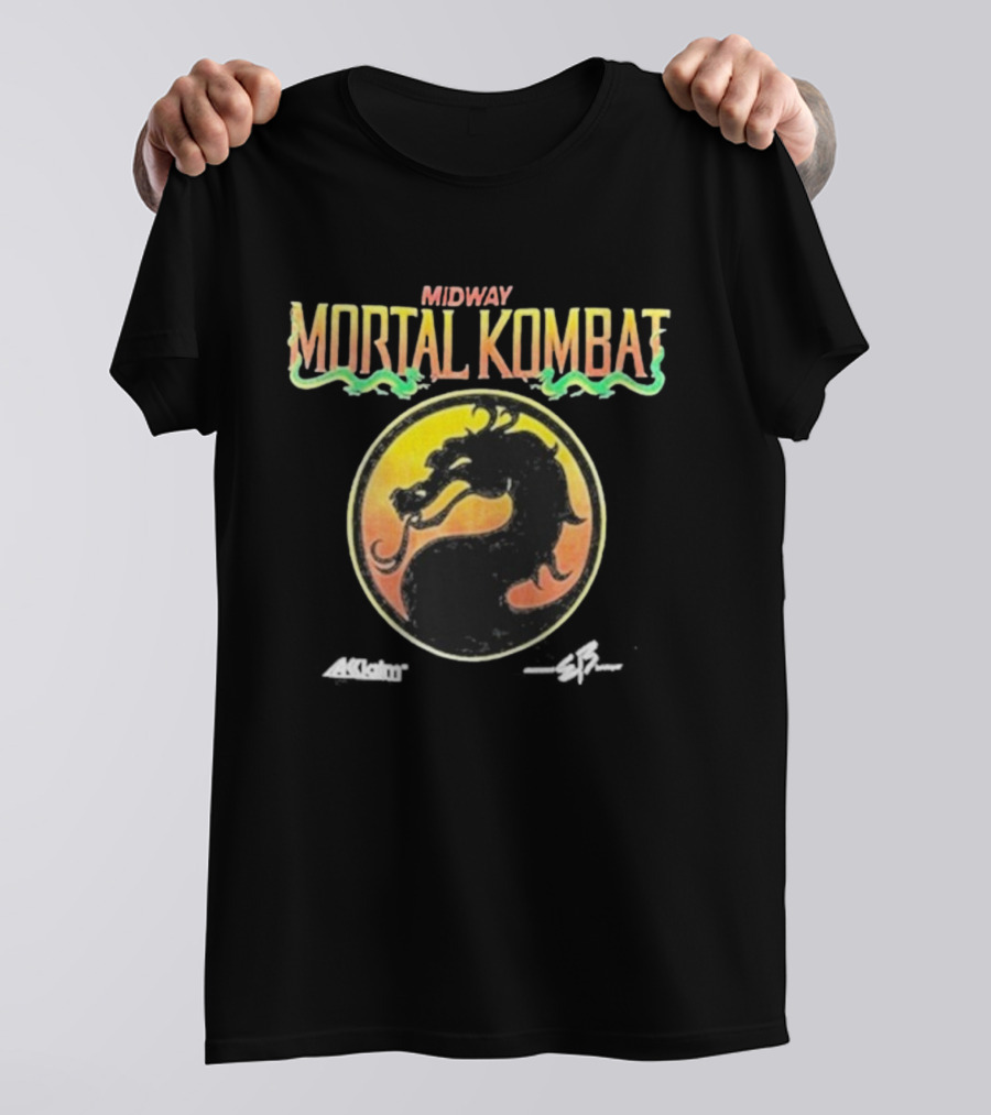 Midway Mortal Kombat Dragon Emblem T-Shirt