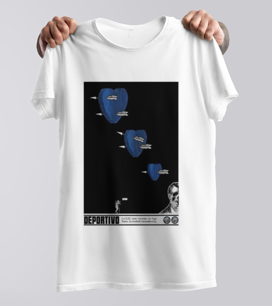 DEPORTIVO La Clef Saint-Germain-en-Laye France November 7 2025 T-Shirt