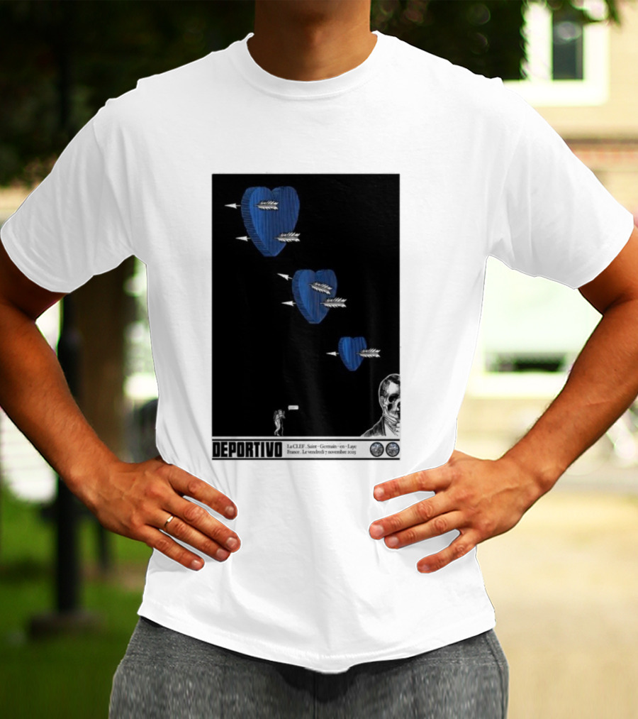 DEPORTIVO La Clef Saint-Germain-en-Laye France November 7 2025 T-Shirt