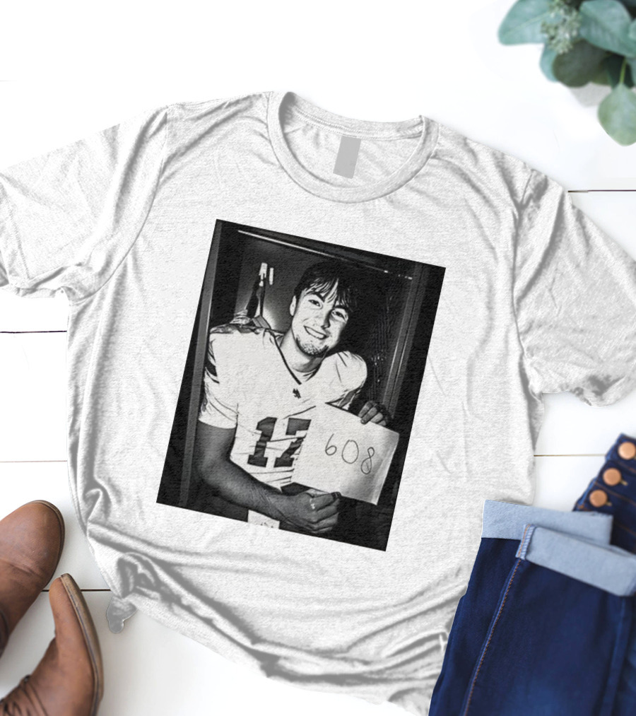 Drew Mestemaker 608 North Texas Mean Green Football Player 17 T-Shirt