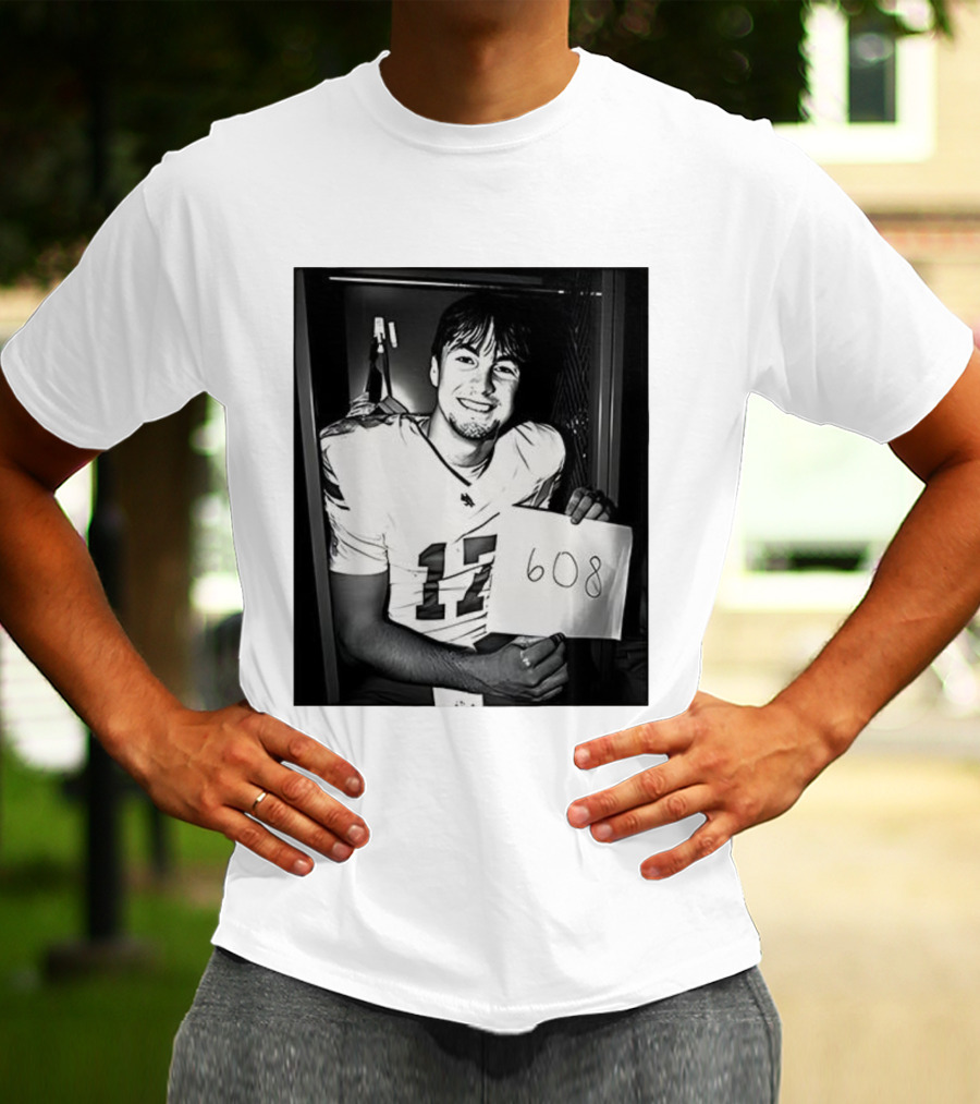 Drew Mestemaker 608 North Texas Mean Green Football Player 17 T-Shirt