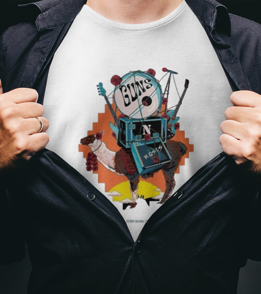 Guns N Roses Live In Lima Peru Estadio Nacional 5 Noviembre 2025 T-Shirt