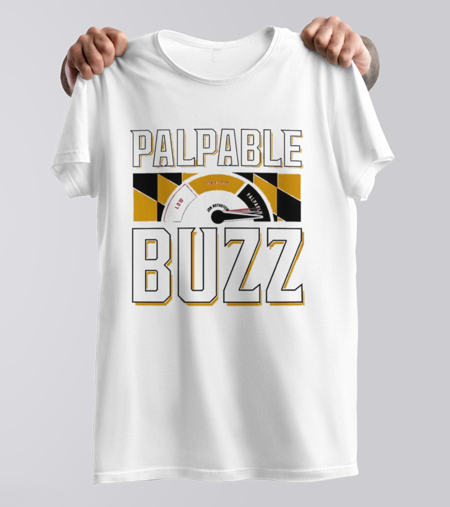 Jon Rothstein Sports Reporter Palpable Buzz Gauge Icon T-Shirt
