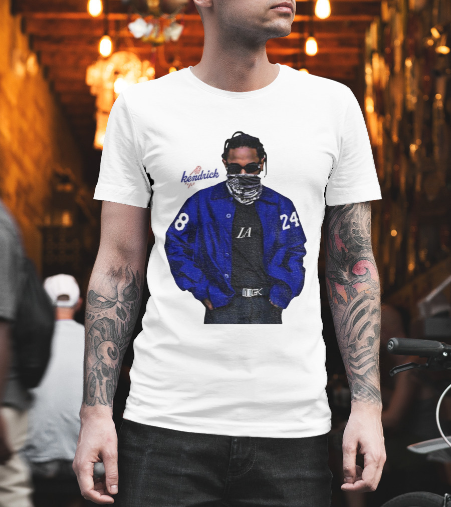 Kendrick Lamar Los Angeles Dodgers LA 2025 MLB Baseball World Series 24 28 T-Shirt