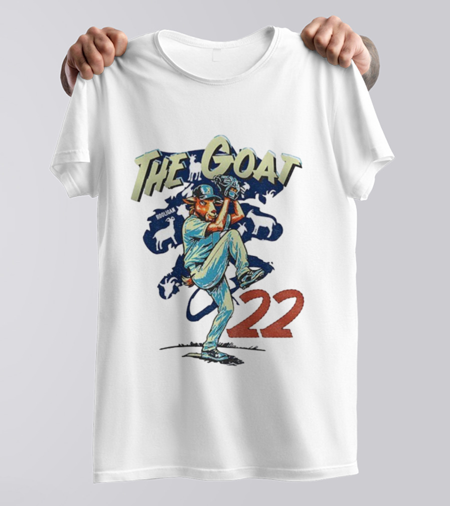 The Goat Clayton Kershaw 22 MLB Baseball 2025 T-Shirt
