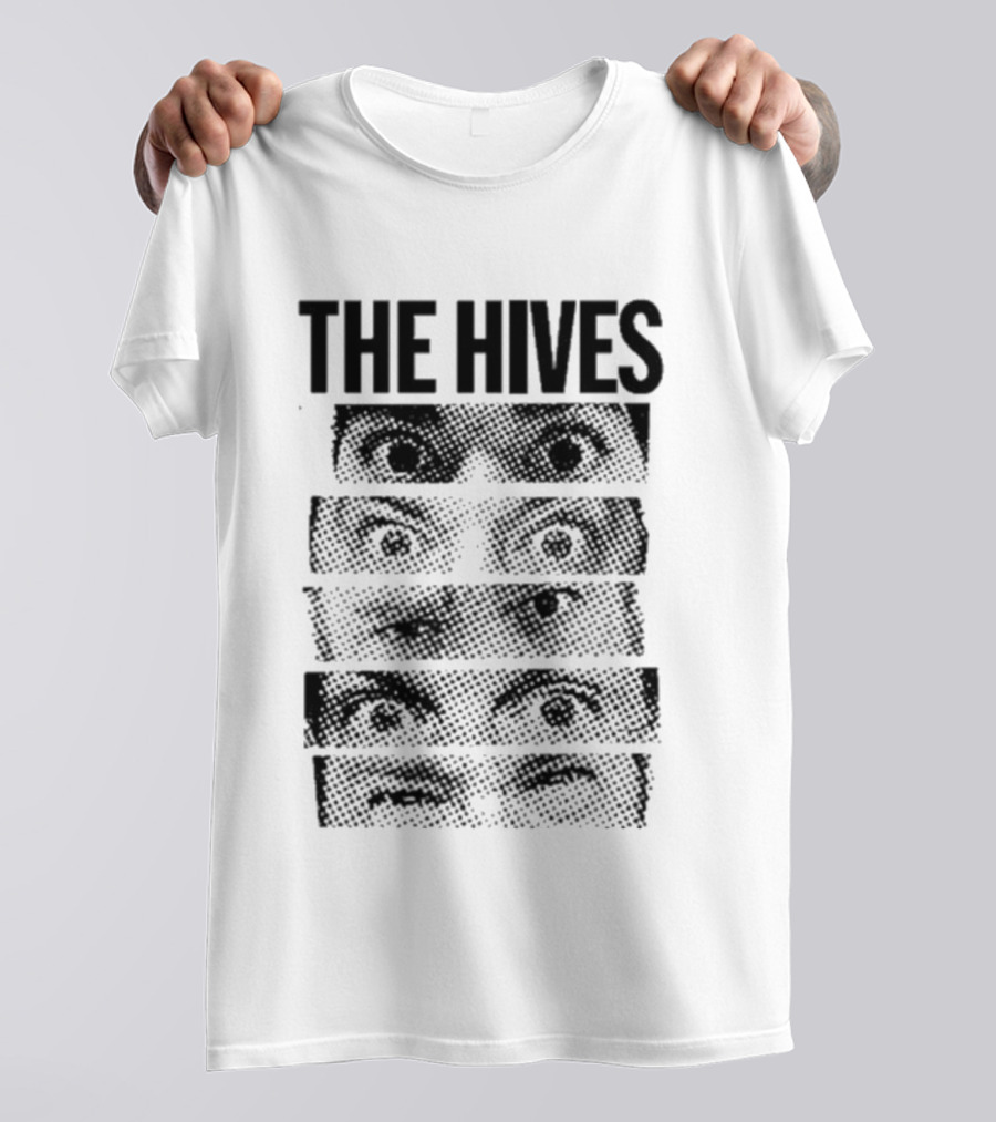 The Hives Band Multiple Eyes Design T-Shirt