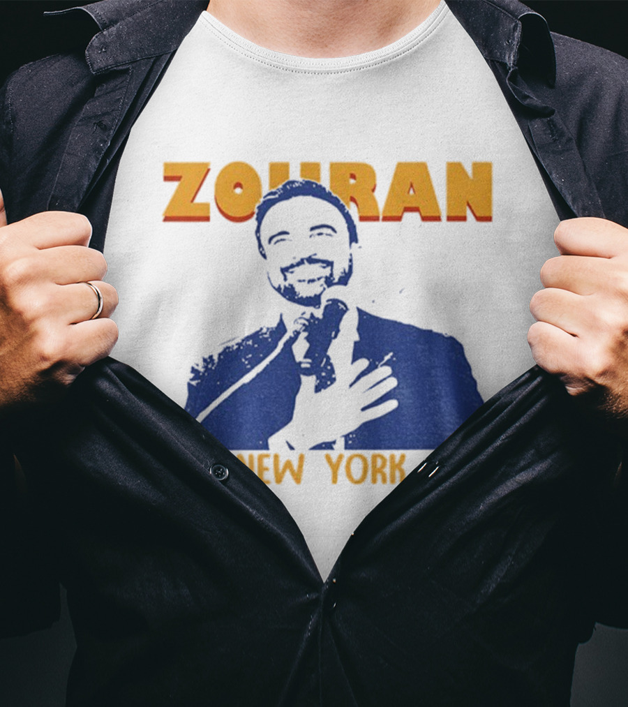 Zohran For New York City Mayor 2025 Political Campaign T-Shirt
