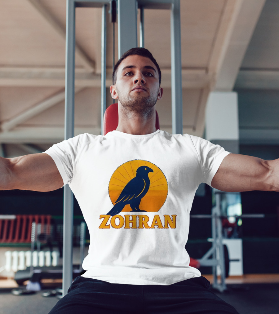 Zohran Eagle Sunrise Silhouette T-Shirt