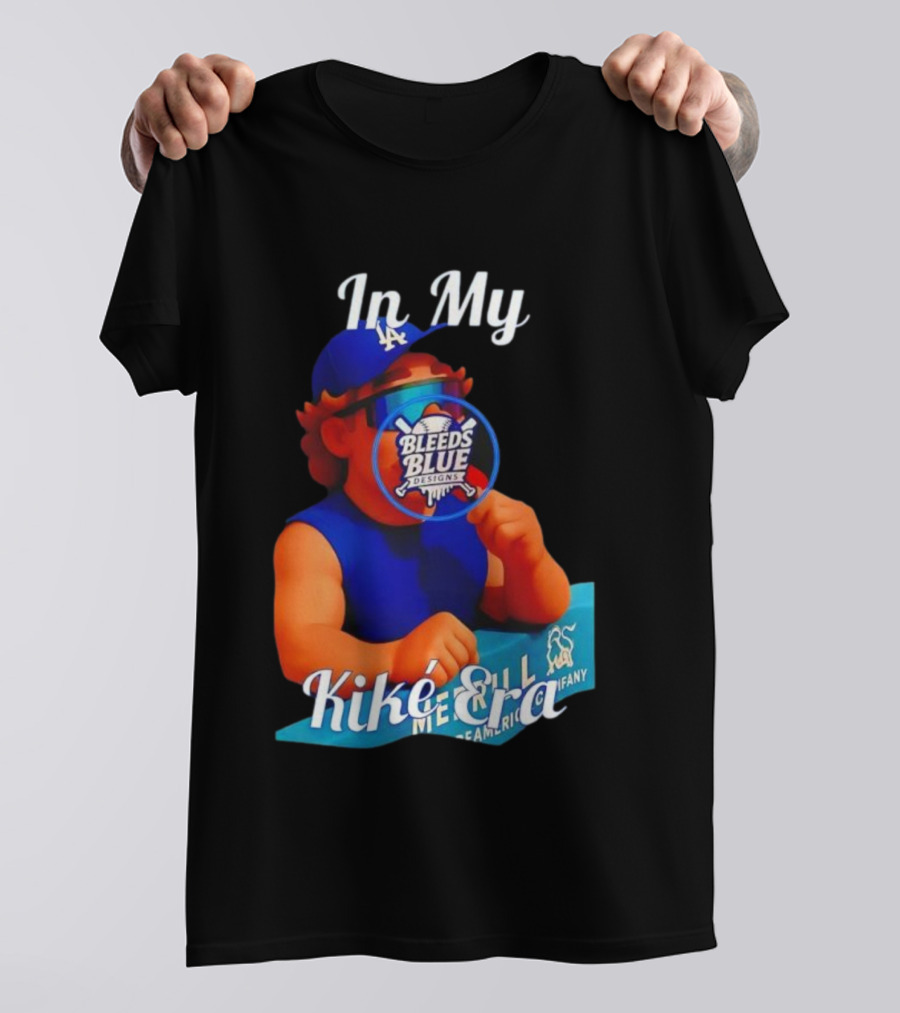 Kiké Era In My Bleeds Blue Los Angeles T-Shirt