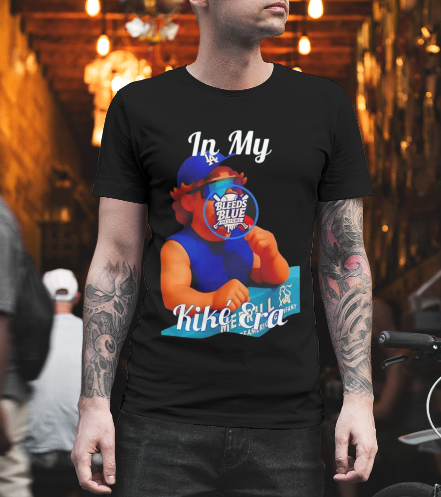 Kiké Era In My Bleeds Blue Los Angeles T-Shirt