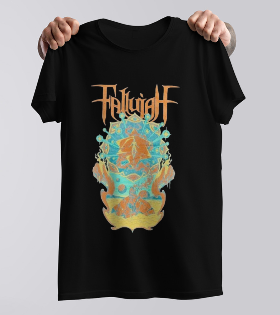 Fallujah Prism Psychedelic Cosmic Artwork T-Shirt