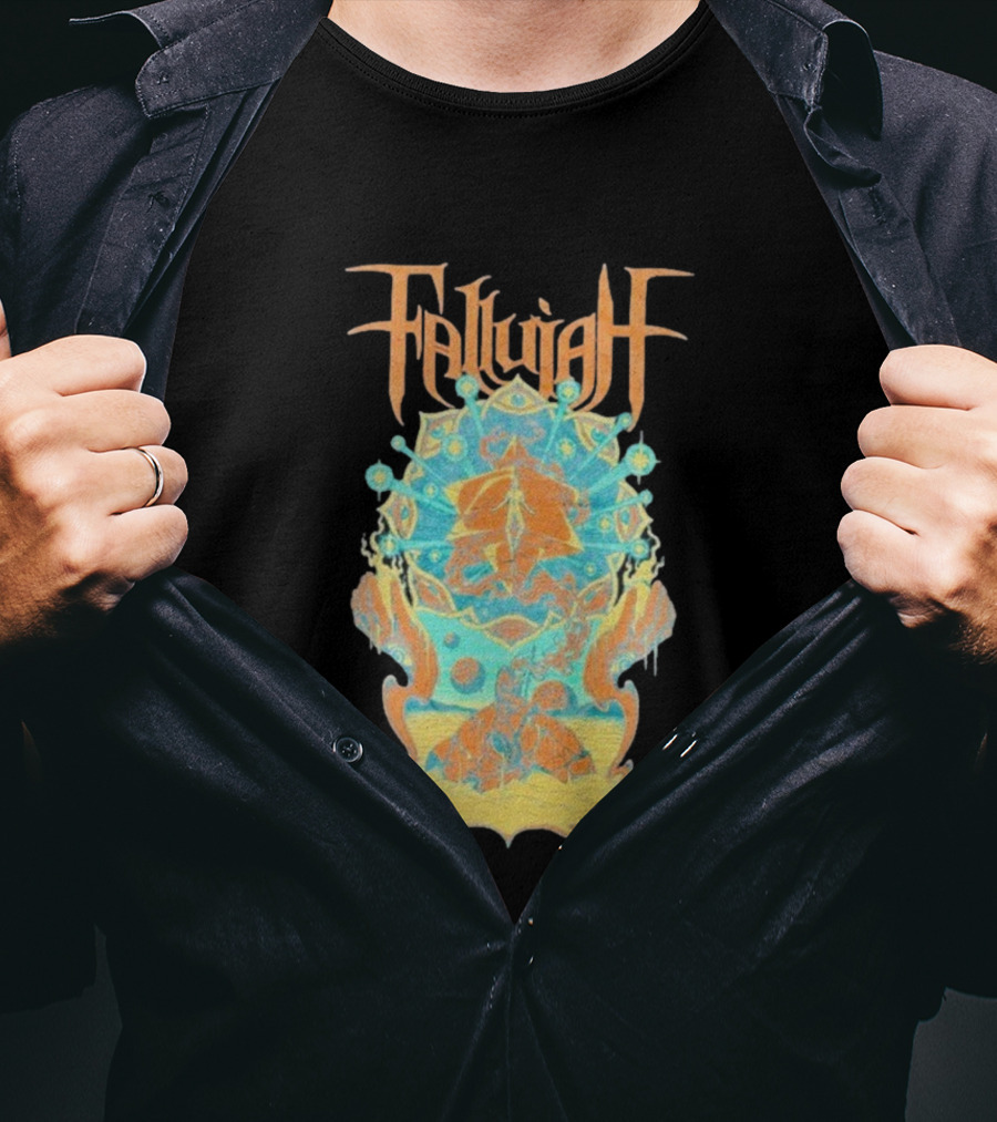 Fallujah Prism Psychedelic Cosmic Artwork T-Shirt