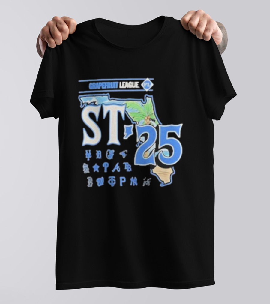 Grapefruit League Florida ST '25 MLB Baseball Spring Training T-Shirt