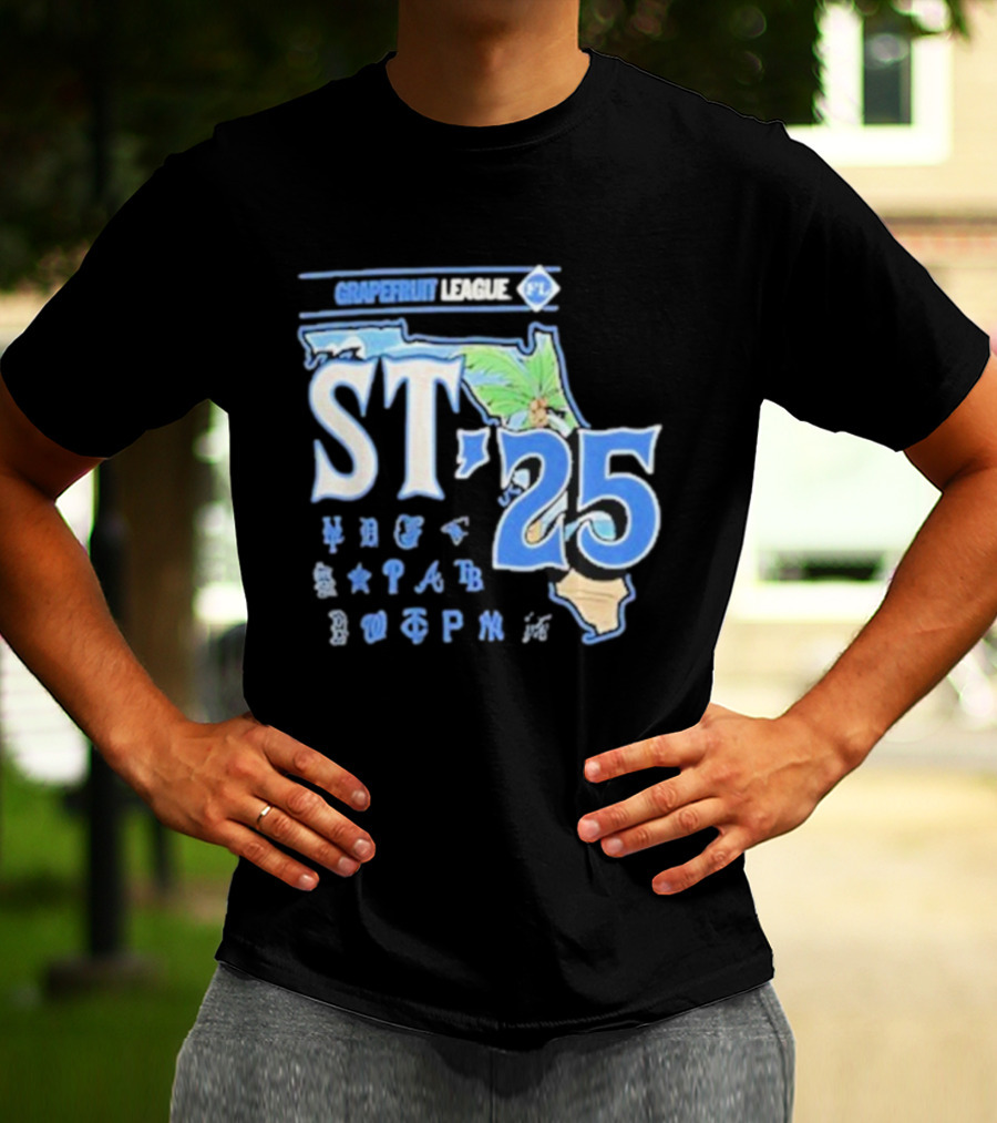 Grapefruit League Florida ST '25 MLB Baseball Spring Training T-Shirt