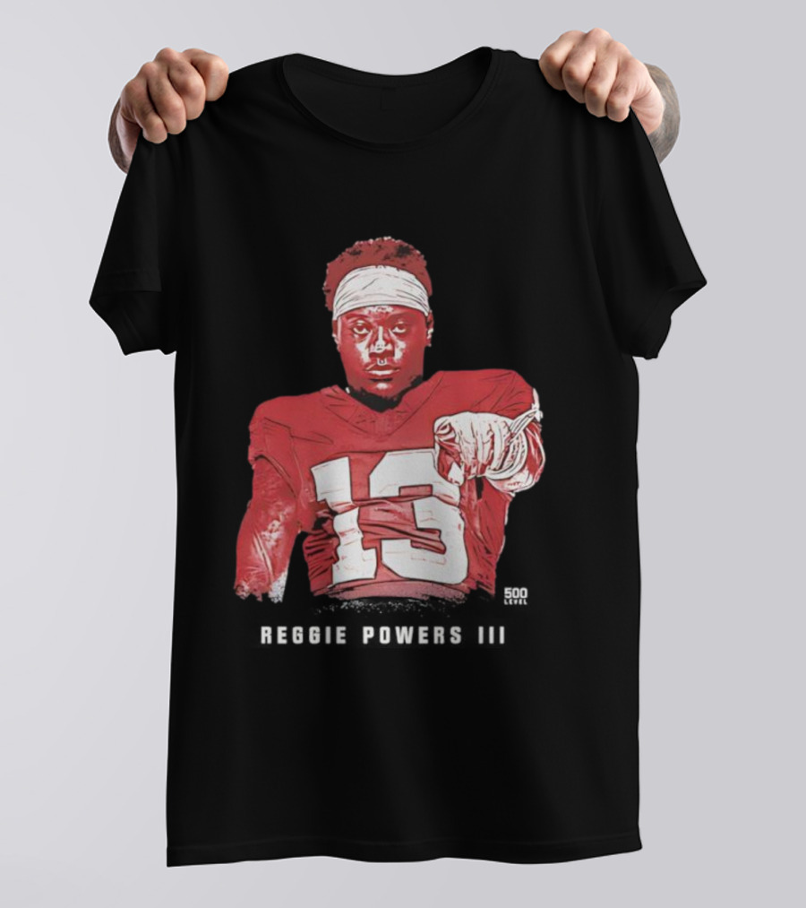 Reggie Powers III College Football Jersey 13 T-Shirt