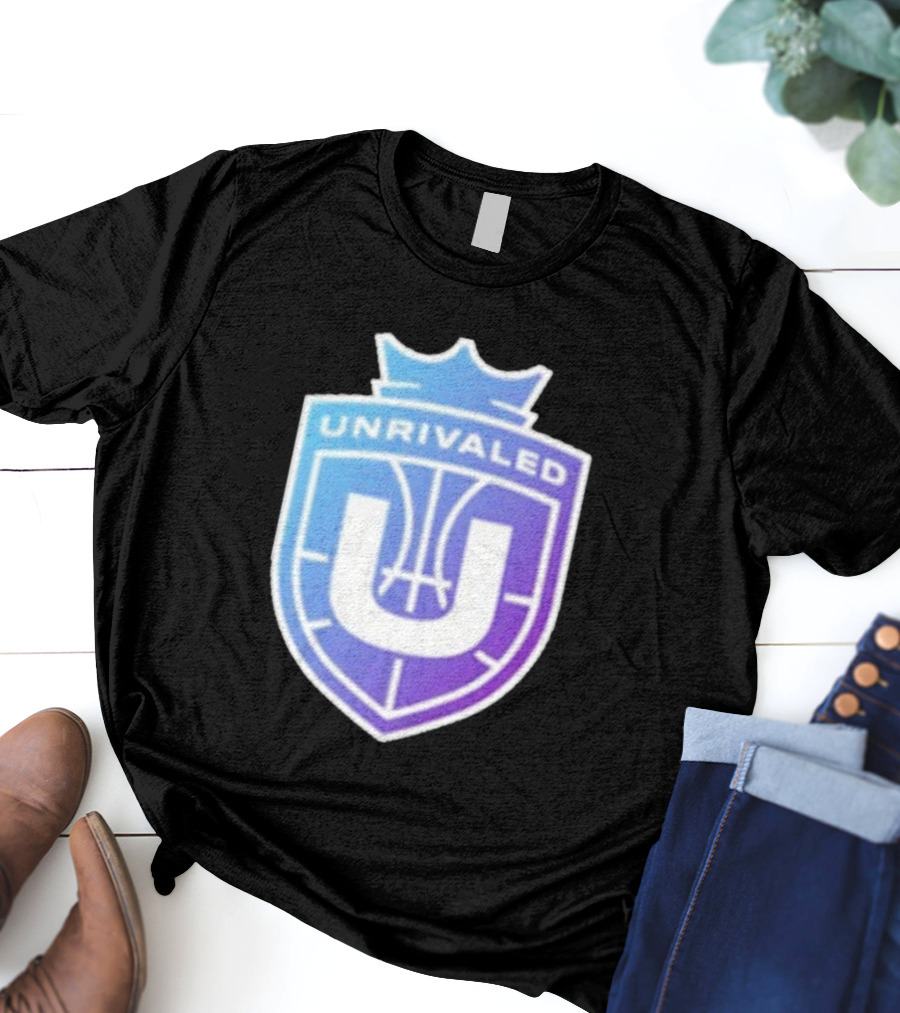 Unrivaled Gradient Basketball Crest T-Shirt