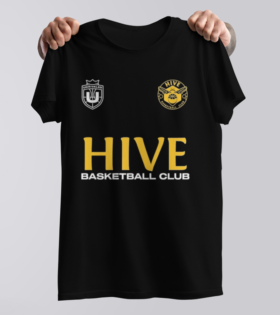Unrivaled Hive Basketball Club Hive Classic Emblem Collaboration T-Shirt