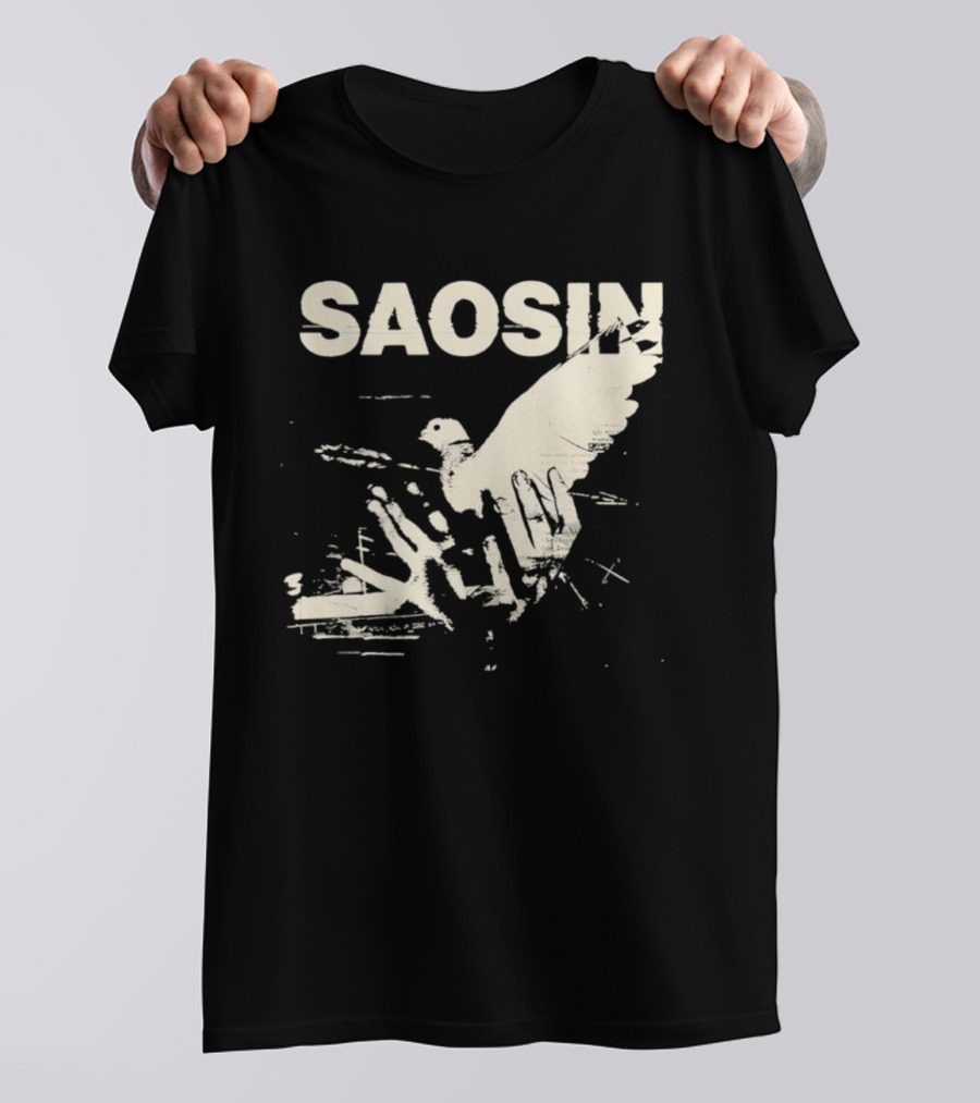 SAOSIN Bird Imagery Vintage Style T-Shirt
