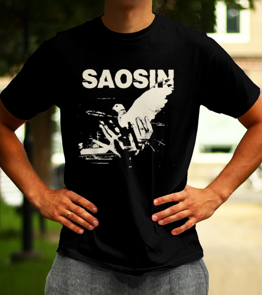 SAOSIN Bird Imagery Vintage Style T-Shirt