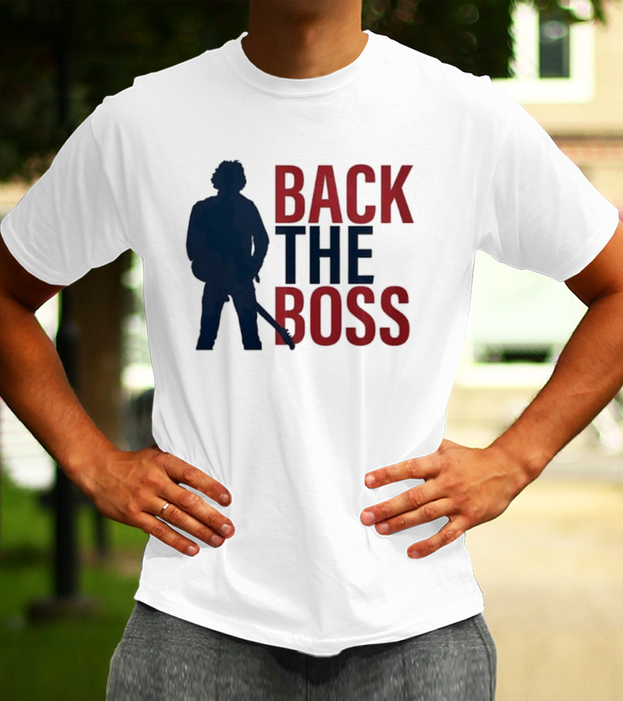 Bruce Springsteen Back The Boss Silhouette T-Shirt