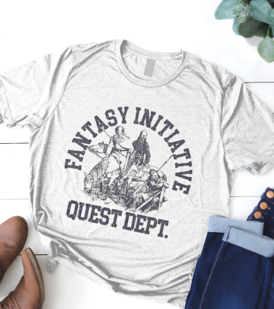 Fantasy Initiative Quest Dept Roleplaying Adventure T-Shirt