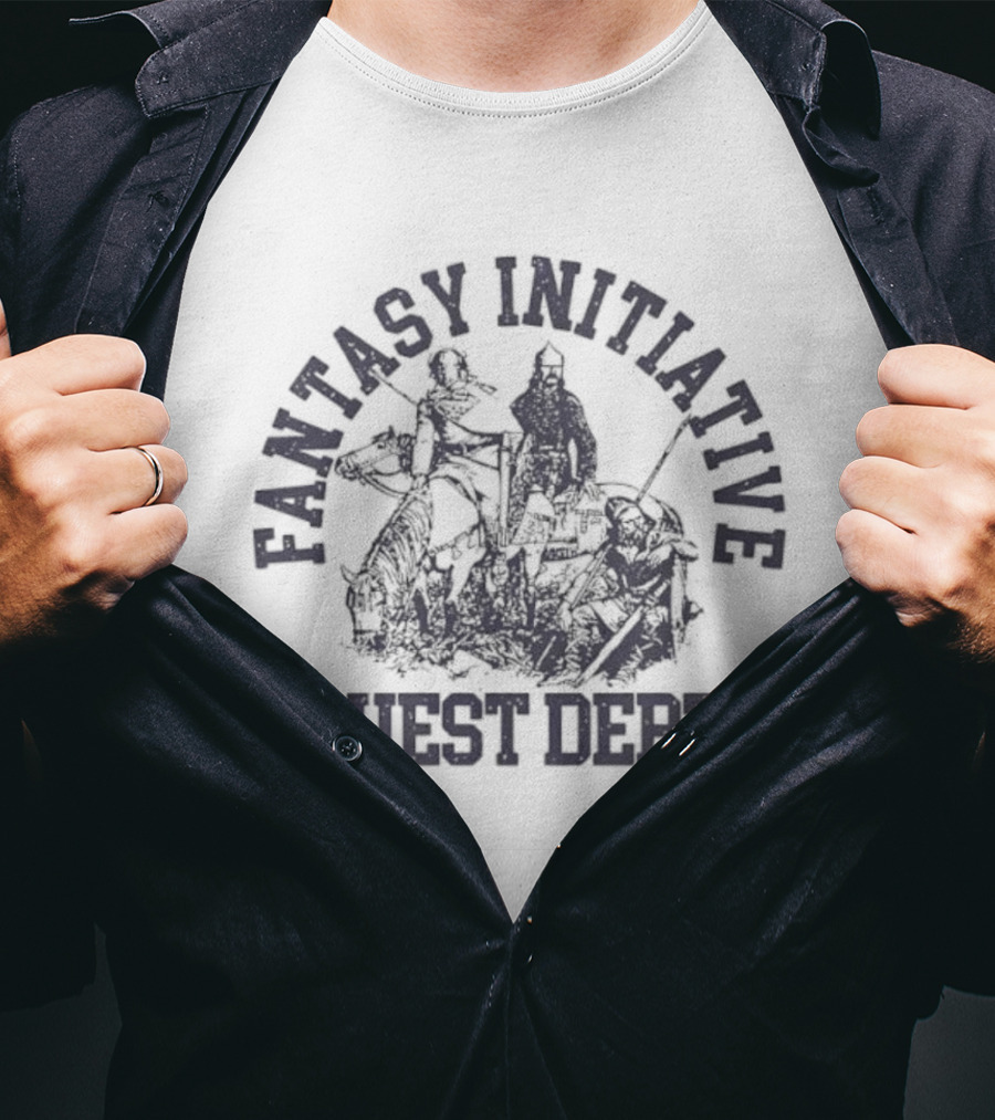 Fantasy Initiative Quest Dept Roleplaying Adventure T-Shirt