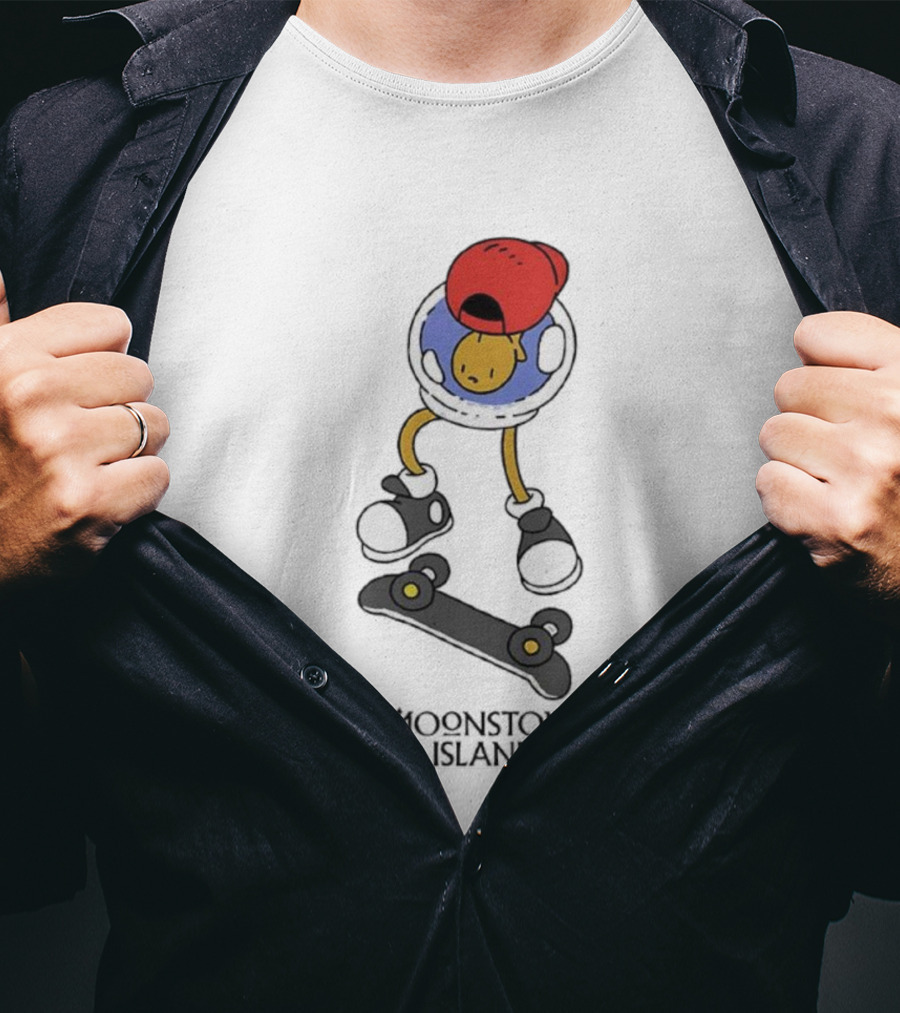Moonstone Island SRG Video Game Character Skater T-Shirt
