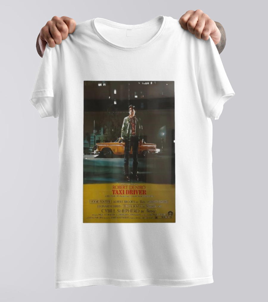 The Film Robert De Niro Taxi Driver 1976 Jodie Foster Albert Brooks Cybill Shepherd Martin Scorsese T-Shirt