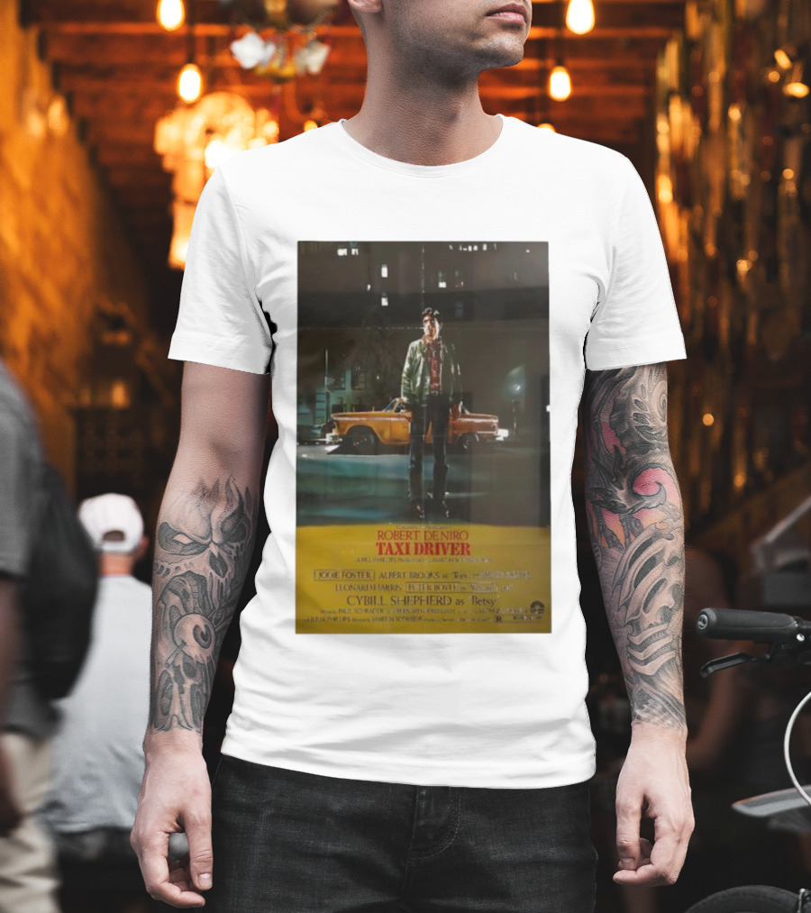The Film Robert De Niro Taxi Driver 1976 Jodie Foster Albert Brooks Cybill Shepherd Martin Scorsese T-Shirt