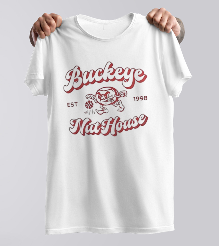 Buckeye Nut House Est 1998 Crossing Basketball T-Shirt