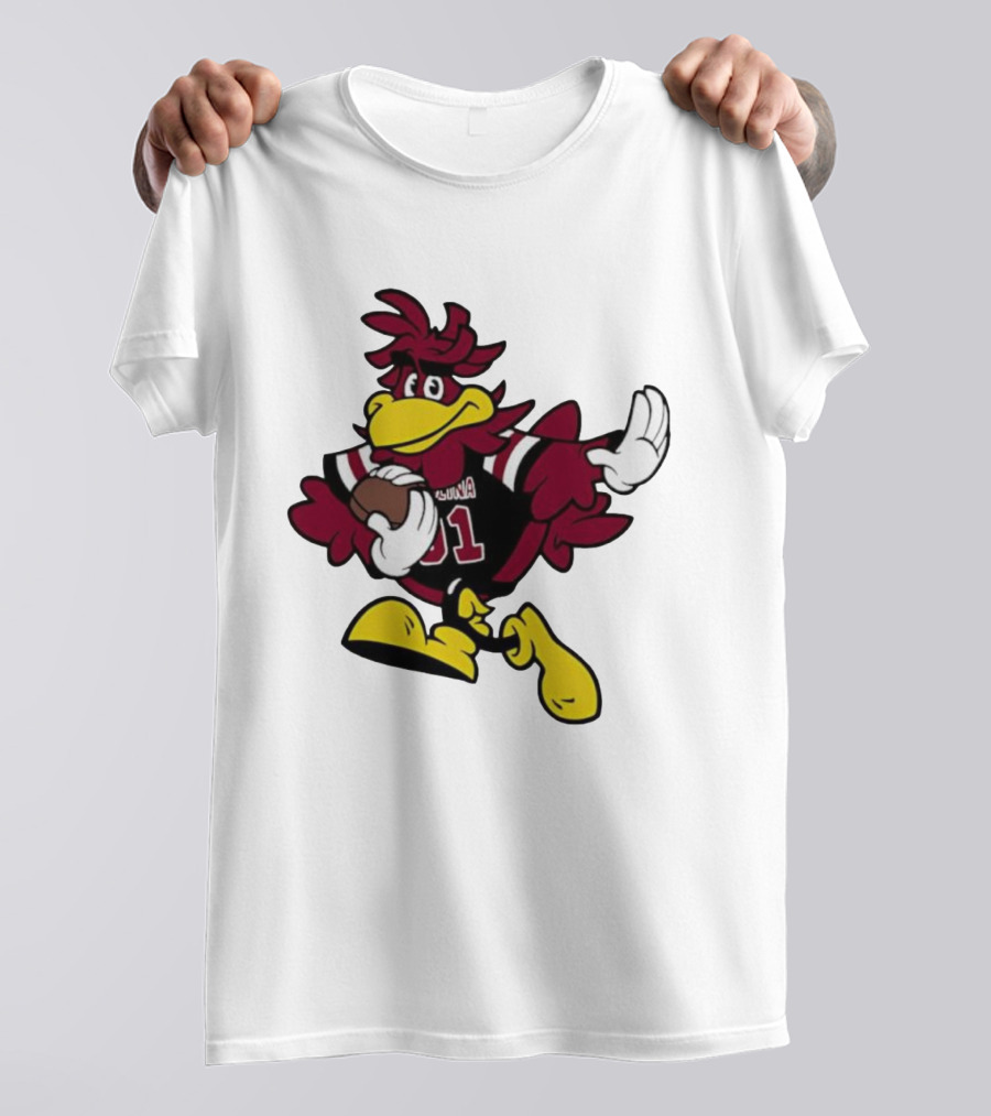 University Of South Carolina Cocky 01 Football Mascot T-Shirt