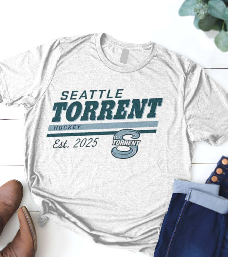 Seattle Torrent Hockey Est 2025 S Logo T-Shirt