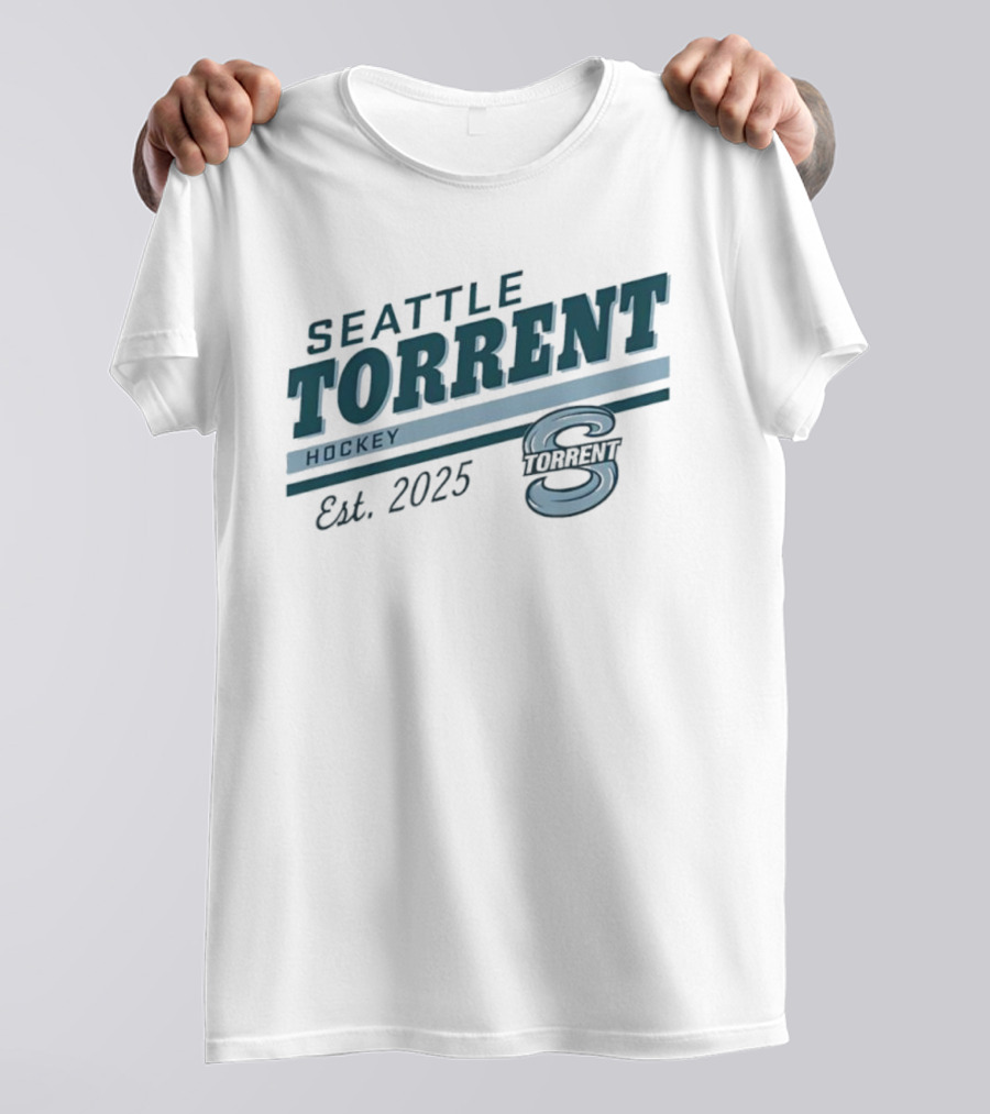 Seattle Torrent Hockey Est 2025 S Logo T-Shirt