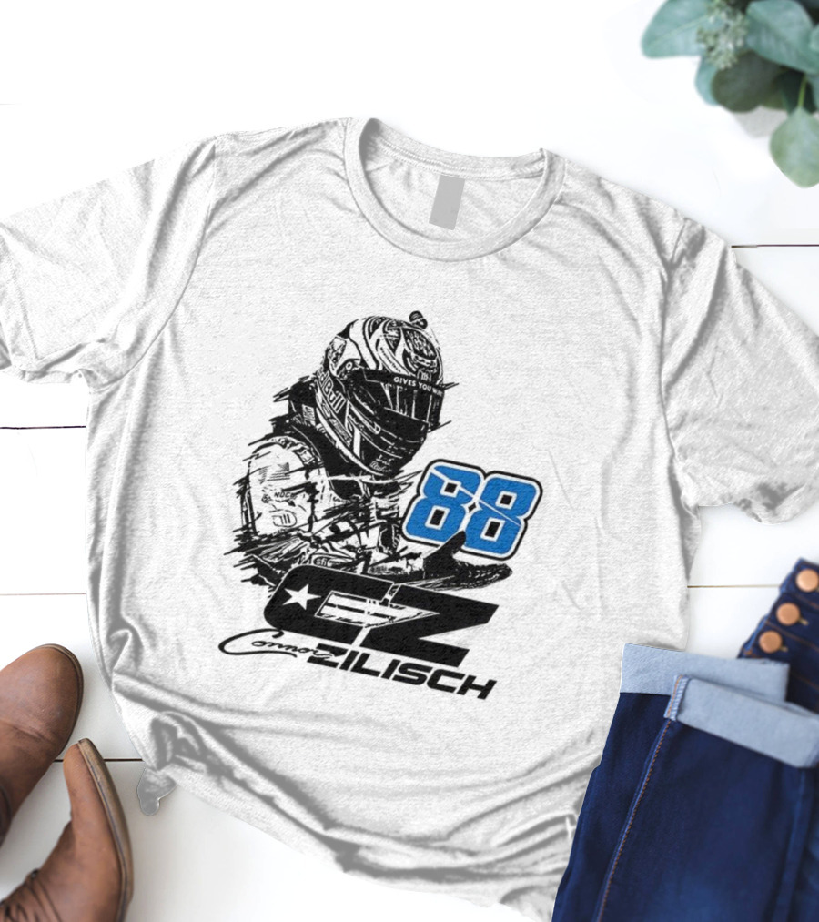 Connor Zilisch Number 88 NASCAR Racing Series T-Shirt