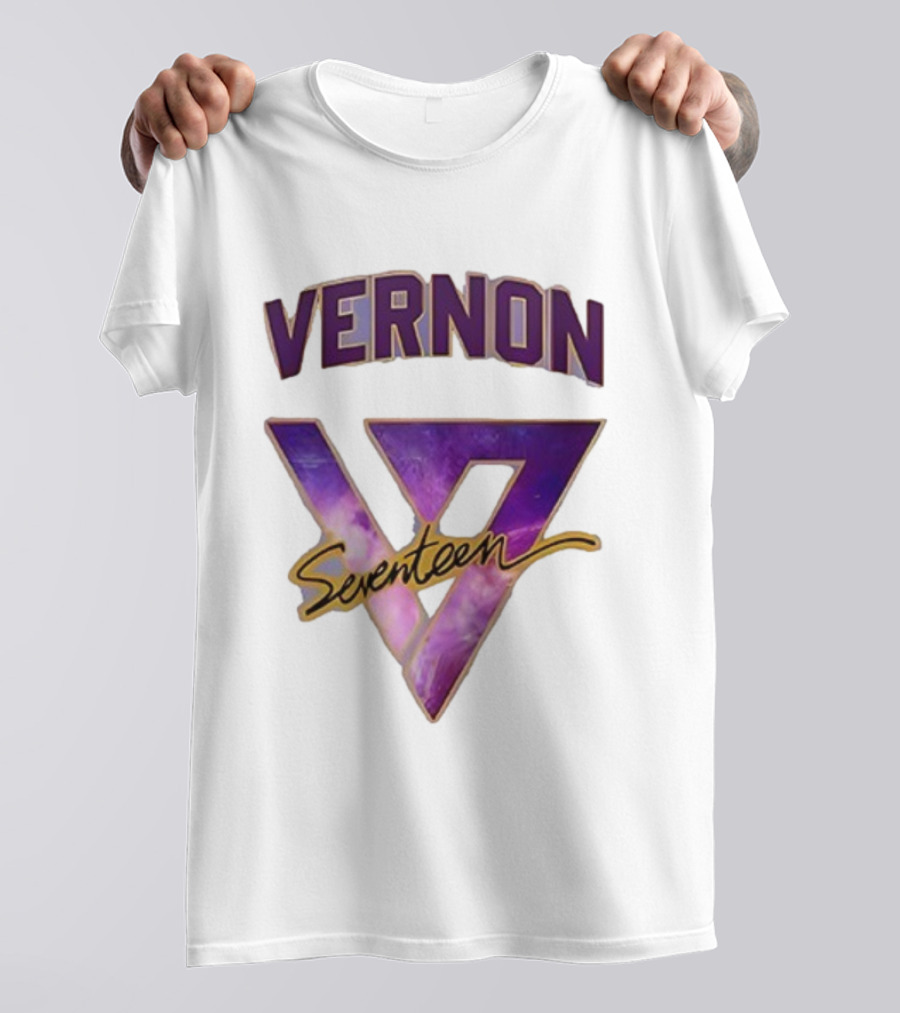 Seventeen World Tour Vernon Collaboration With Los Angeles Lakers T-Shirt