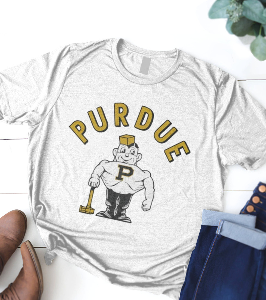 Purdue Pete Boilermakers Merchandise Visual T-Shirt