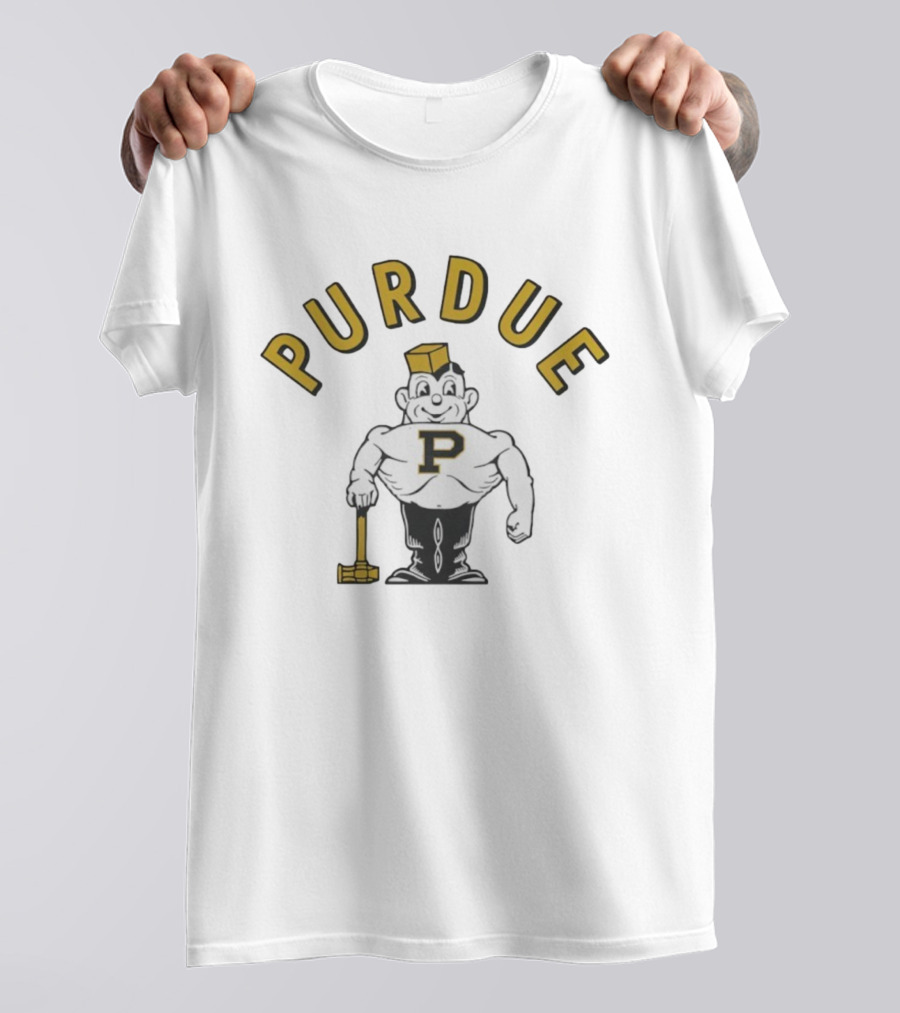 Purdue Pete Boilermakers Merchandise Visual T-Shirt