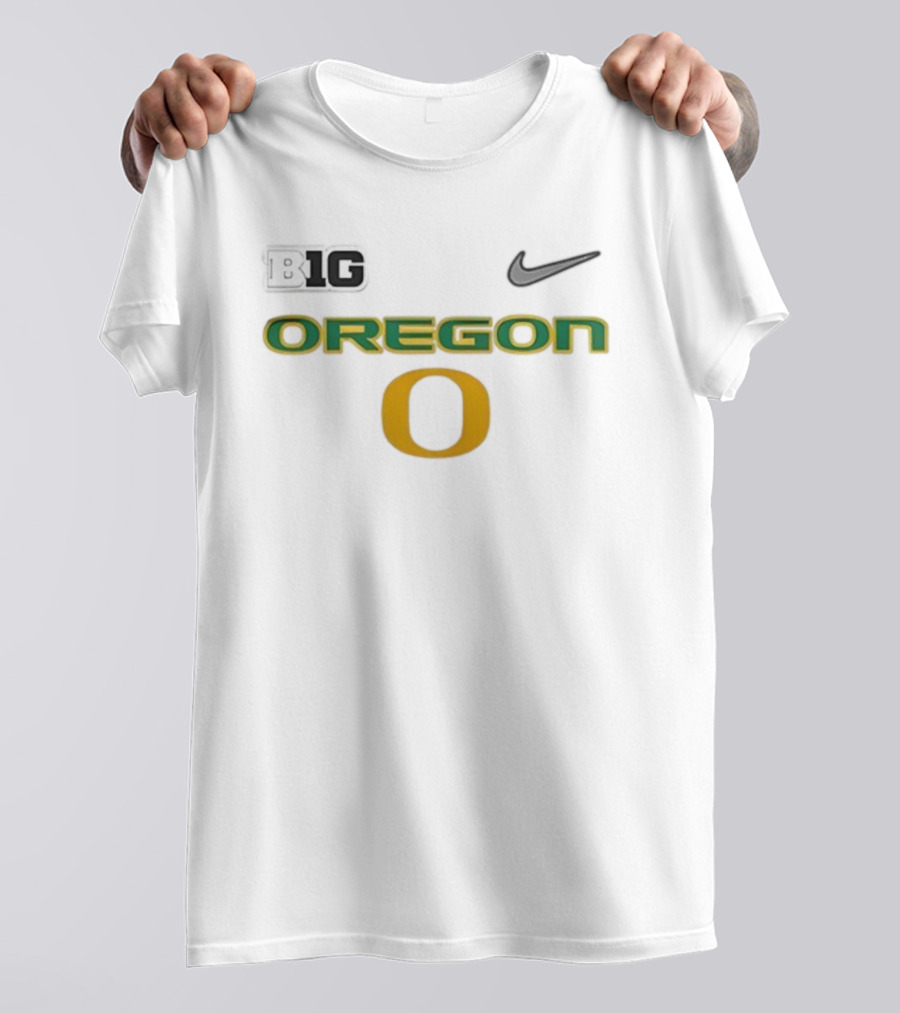 BIG 10 Nike Oregon Ducks O T-Shirt