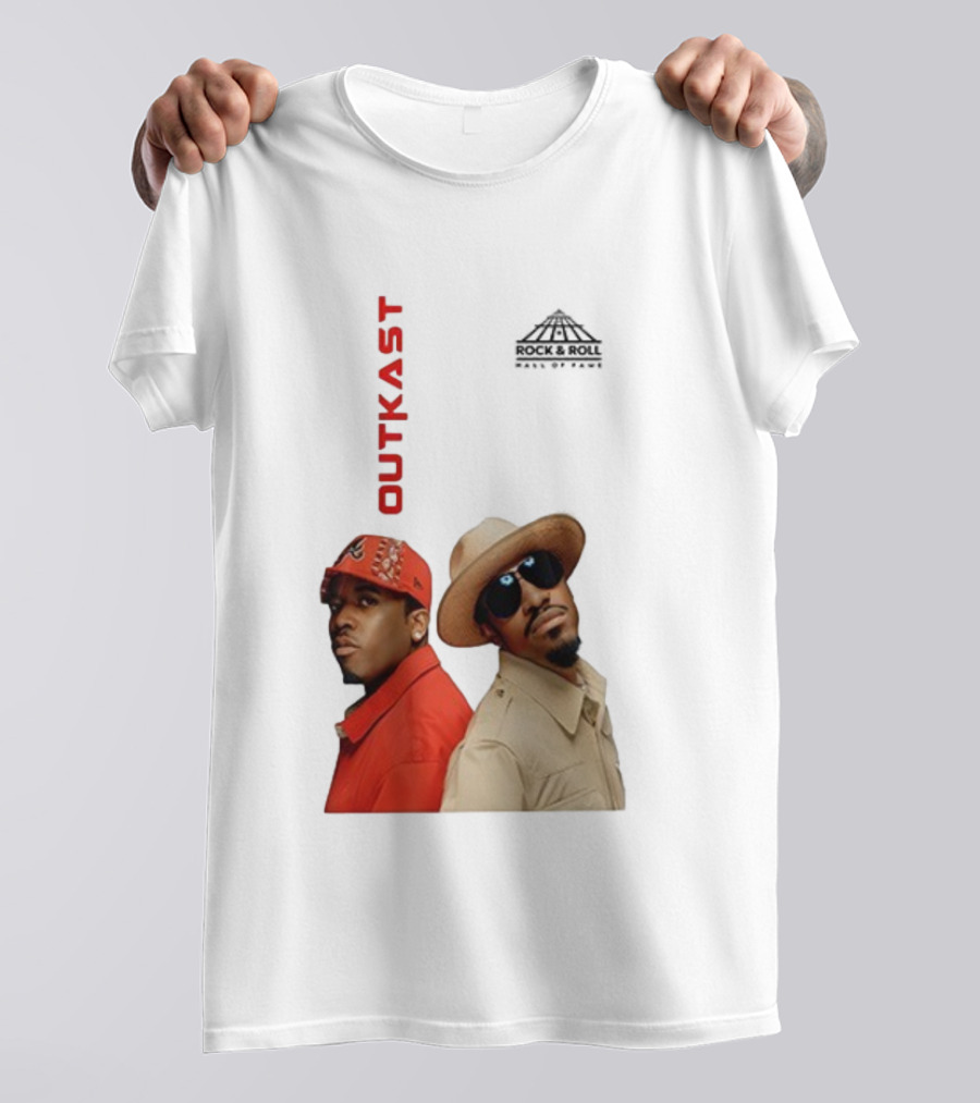 Outkast 2025 Rock & Roll Hall Of Fame Signature Outkast T-Shirt