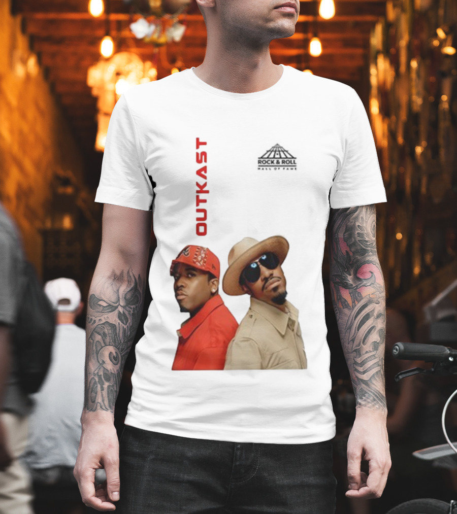 Outkast 2025 Rock & Roll Hall Of Fame Signature Outkast T-Shirt