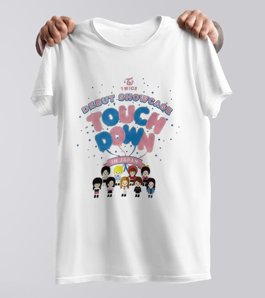 TWICE Debut Showcase Touchdown In Japan T-Shirt