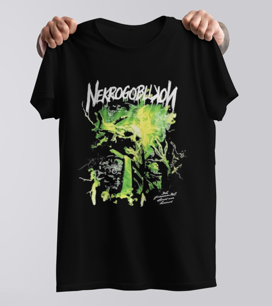 Nekrogoblikon Lightning The Fundamental Slimes And Humours Goblin Art T-Shirt