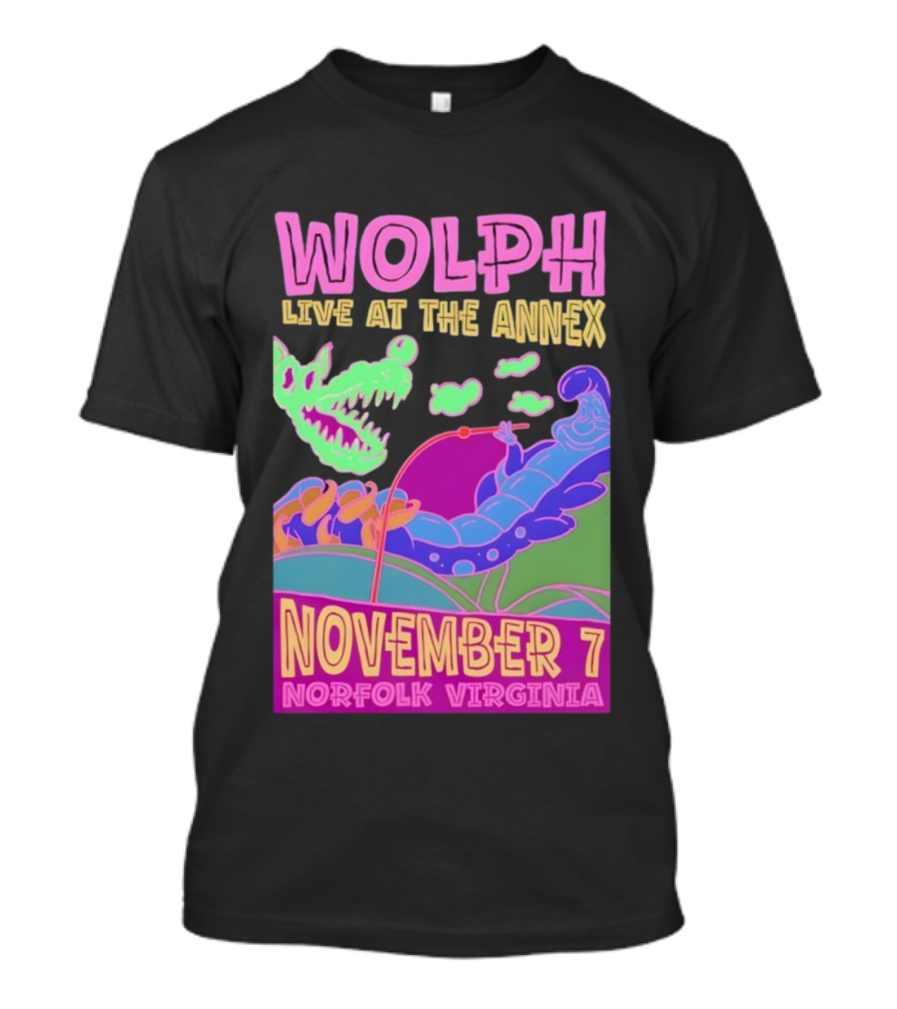 WOLPH Live At The Annex Norfolk Virginia November 7 T-Shirt