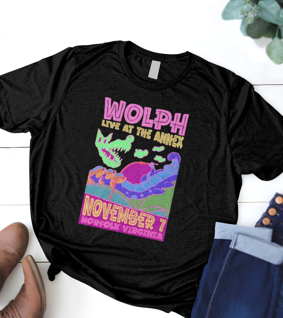 WOLPH Live At The Annex Norfolk Virginia November 7 T-Shirt
