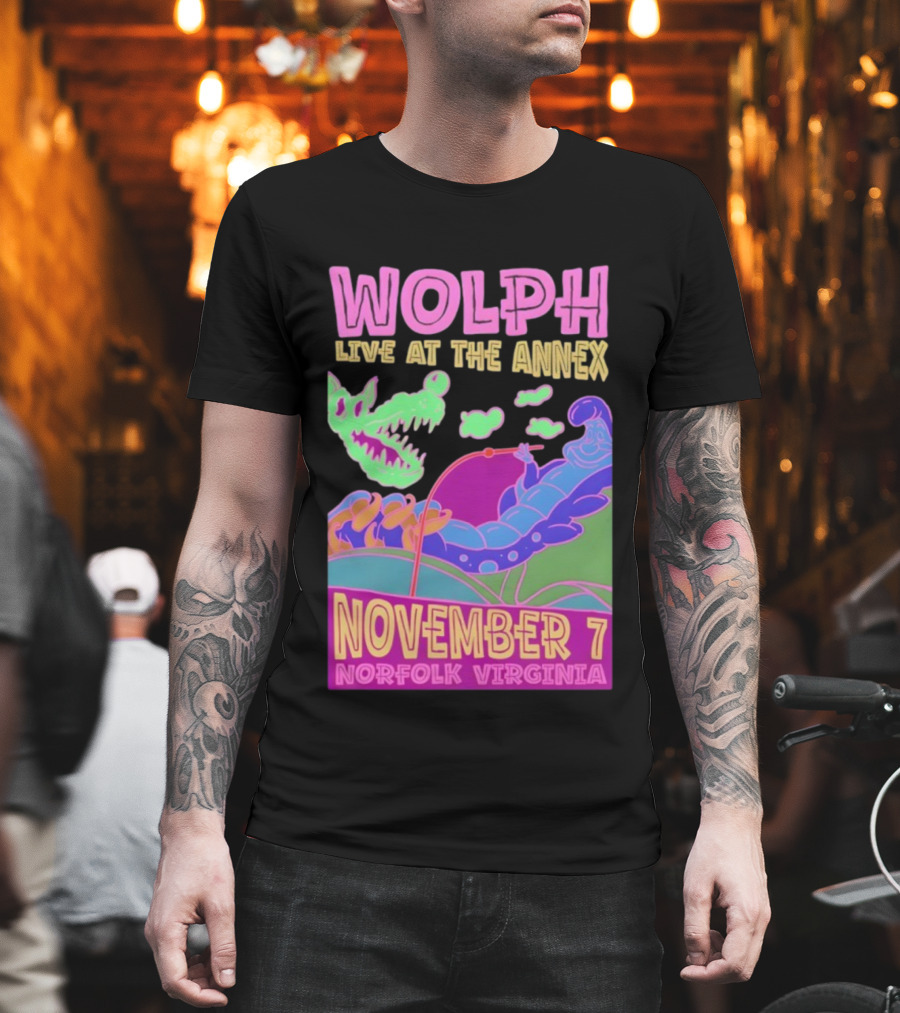 WOLPH Live At The Annex Norfolk Virginia November 7 T-Shirt